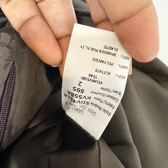 Michael Kors Collection Strapless Mini Shift Dress - Picture 8 of 8